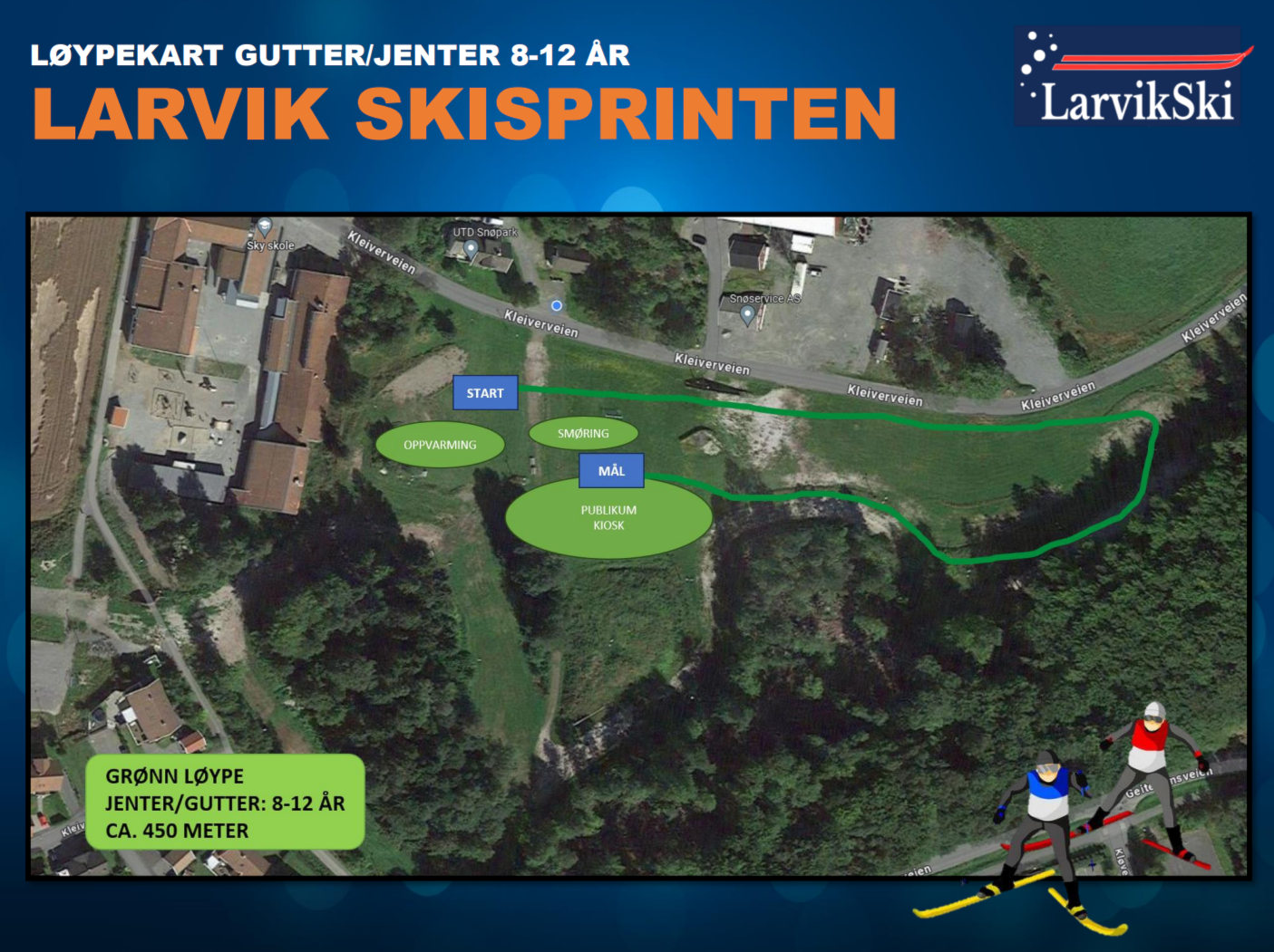 LØYPEKART - LARVIKSKISPRINTEN 2024